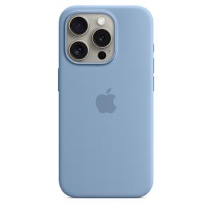 iPhone 15 Pro - Silicone Case With Magsafe - Winter Blue