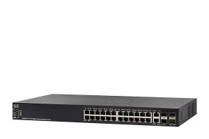 Cisco Sg550x-24 24-port Gigabit Stackable Switch