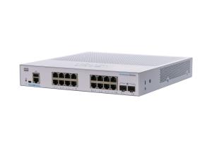 Cisco Business 350 Series 350-16t-2g - Switch - L3 - Managed - 16 X 10/100/1000 + 2 X Gigabit Sfp -