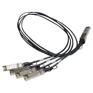 HPE X240 40G QSFP+ to 4x10G SFP+ 1m Direct Attach Copper Splitter Cable
