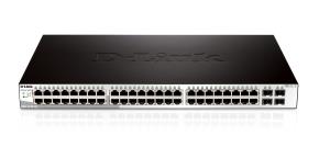 Switch Dgs-1210-52 Websmart Gigabit Switch With 48 1000base-t And 4 Sfp Ports