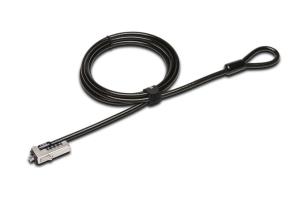 Slim Combination Ultra Cable Lock For Standard Slot
