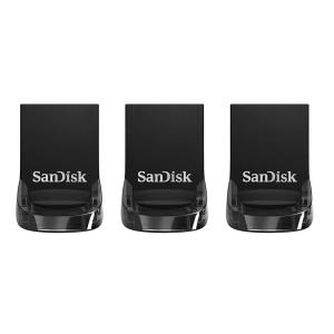 SanDisk Ultra Fit - 32GB USB Stick - USB 3.1 - 3pk