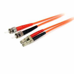 Fiber Optic Cable 62.5/125 Multimode Duplex Lc-male/ St-male 3m