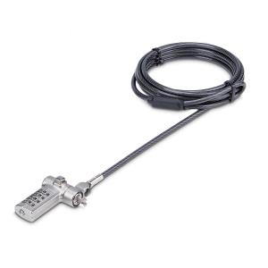 Universal Laptop Lock Security Cable Keyless Combination Locking Cable, Anti-theft Cut-resistant Steel