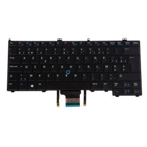 Notebook Keyboard - Backlit 83 Keys - Single Point - Azerty Belgian For Latitude 72800