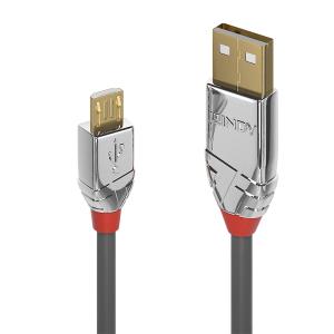 Cable - Chromo Line - USB 2.0 Type A To Micro-b  Grey - 5m