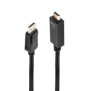 Cable - DisplayPort To Hdmi 10.2g - Black - 3m