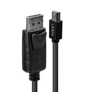 Cable - Mini Displayport Male To DisplayPort Male - Black - 2m