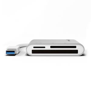USB 3.0 Multi Card Reader - Micro SD SD & Compact Flash - Prime Series